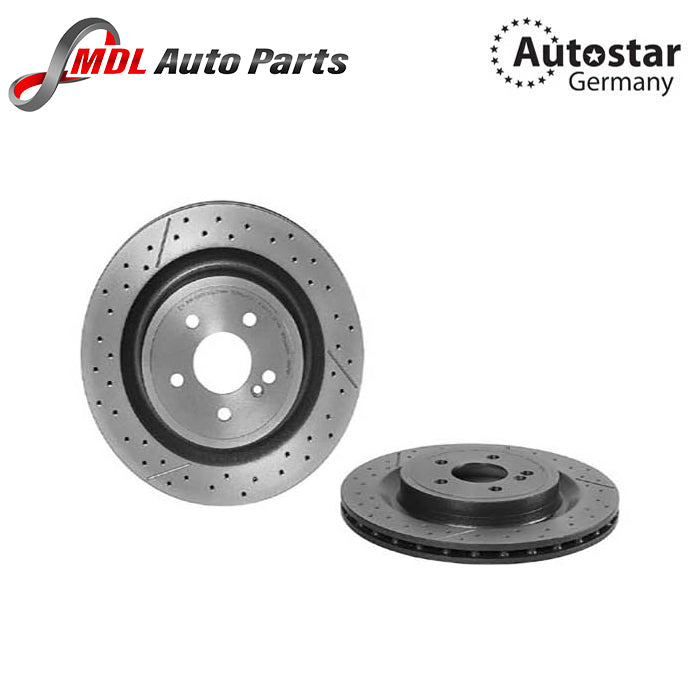 AUTOSTAR Rear Brake Disc 1724230112