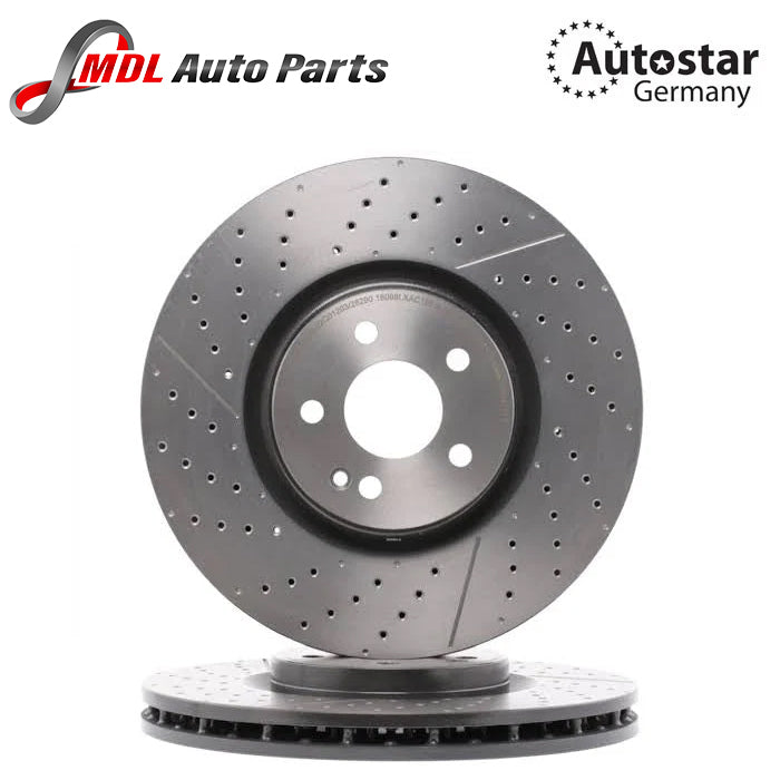 AUTOSTAR Front Brake Disc 1764210212