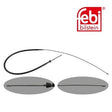 Febi 48331 Premium Brake Cable High Performance Fits Fiat Doblo 2013-2024