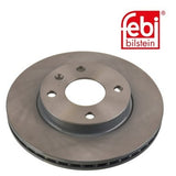 Febi 106354 Brake Disc Front High Performance Fits Vauxhall Viva 2015 - 2018