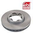 Febi 104495 Brake Disc Front Axle Premium Fits Ford Transit 2013 - 2018