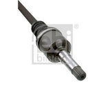 Febi 183470 Drive Shaft With Nut Front Axle Right Fits Citroën Saxo 1996 - 2003