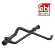 Febi 103295 Coolant Hose Lower EPDM Rubber Fits Audi A4 2000 - 2000