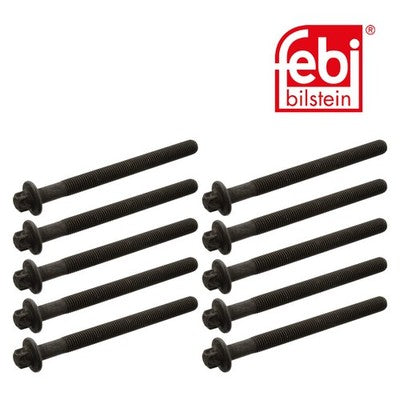 Febi 24074 Cylinder Head Bolt Set Premium Grade Fits Renault Megane 2013 - 2015