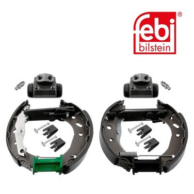 Febi 37666 Brake Shoe Set Manual Rear Premium Fits Ford Puma 1999 - 2002