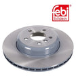 Febi 105726 Brake Disc Rear Axle Premium Fits BMW 3 Series 2013 - 2019
