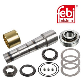 Febi 104538 King Pin Set Front Axle Left Right With Thrust Bearing Premium