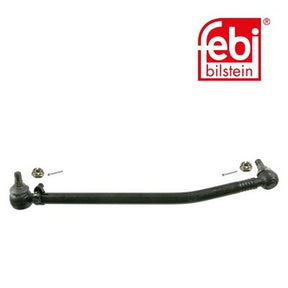 Febi 15759 Drag Link Push Rod For LR Hand Drive Vehicles Black With Crown Nut