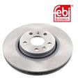 Febi 43939 Brake Disc Front Axle Premium Fits Renault Scénic 2005 - 2008
