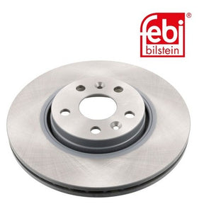 Febi 43939 Brake Disc Front Axle Premium Fits Renault Scénic 2005 - 2008