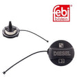 Febi 45549 Fuel Filler Cap Plastic Black Premium Fits BMW X5 2013 - 2015