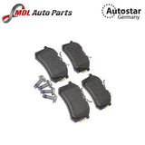 Brake Pad Set 5Q0698451M for Audi A3 A4 A6 TT, VW Golf Passat, SEAT Leon, Škoda