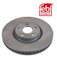 Febi 107716 Brake Disc Front Axle Premium Fits Ford S-Max 2015 - 2018