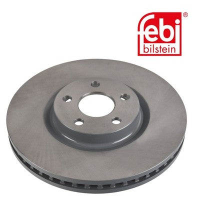 Febi 107716 Brake Disc Front Axle Premium Fits Ford S-Max 2015 - 2018