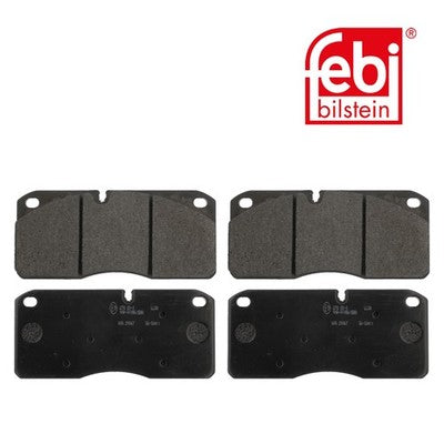 Febi 16595 Brake Pad Set Front Rear Axle Premium Grade High Performance