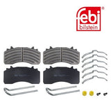 Febi 16968 Brake Pad Set Rear Axle Front Axle Premium Grade High Performance