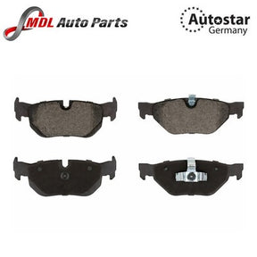 AutoStar Germany For BMW BRAKE REAR PAD E90/ E81/ E87/ E88/ E84 34212288891