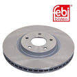 Febi 44027 Brake Disc Front Axle Premium Fits Nissan Qashqai 2007 - 2013