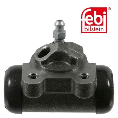 Febi 22485 Wheel Cylinder Rear Left Grey Cast Iron Fits Volvo 440 1988 - 1989