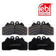 Febi 116258 Brake Pad Set Rear Axle Front Axle Premium Grade High Performance