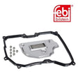 Febi 106101 Transmission Oil Filter Set 6-Sp Auto Fits VW Golf 2009 - 2013