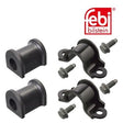 Febi 106260 Anti Roll Bar Bush Kit Rear Left Right Fits VW Caddy 2011 - 2015