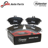 AutoStar Germany Front Brake Pads for Mercedes-Benz A-Class W176 0004201405