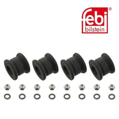 Febi 17101 Anti Roll Bar Bush Kit Front LH RH Fits Mercedes-Benz 190 1990 - 1993
