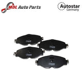 AutoStar Germany Brake Pads 5Q0698151F for Audi A3, Q2, Q3, Volkswagen Tiguan