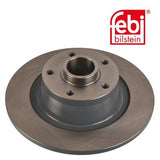 Febi 108200 Brake Disc Rear Axle Premium Fits Renault Megane 2009 - 2015