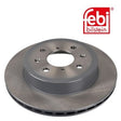 Febi 28160 Brake Disc Front High Performance Fits Suzuki Wagon R 2003 - 2010