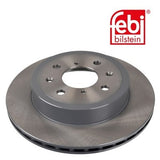Febi 28160 Brake Disc Front High Performance Fits Suzuki Wagon R 2003 - 2010