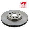 Febi 14077 Brake Disc Front High Performance Fits Alfa Romeo 166 1998 - 2000
