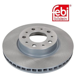 Febi 15089 Brake Disc Front High Performance Fits Volvo 740 1988 - 1990