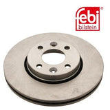 Febi 24165 Brake Disc Front High Performance Fits Renault Logan 2011 - 2015