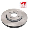 Febi 14844 Brake Disc Front High Performance Fits Volvo V40 1997 - 2004