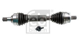 Febi 183294 Drive Shaft Front Axle Left With Nut Fits Volvo XC90 2011 - 2014