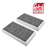 Febi 36179 Cabin Filter Set Premium Fits Mercedes-Benz GL-Class 2010 - 2012