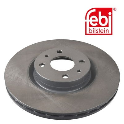 Febi 18546 Brake Disc Front Axle Premium Fits Fiat Doblo 2013 - 2023