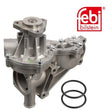 Febi 01349 Water Pump Cast Aluminium High Performance Fits Audi 80 1972 - 1978