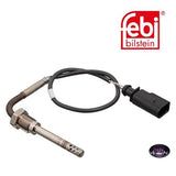 Febi 49296 Exhaust Gas Temperature Sensor Premium Fits Audi A6 2004 - 2011