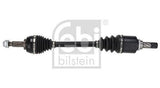 Febi 184955 Drive Shaft Front Axle Left With Nut Fits Renault Zoe 2016 - 2025