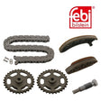 Febi 44971 Timing Chain Kit Simplex Fits Mercedes-Benz C-Class 2010 - 2014