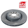 Febi 106493 Brake Disc Rear Fits Land Rover Discovery Sport 2014 - 2025