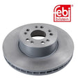 Febi 08128 Brake Disc Standard Premium Fits Mercedes-Benz S-Class 1994 - 1999