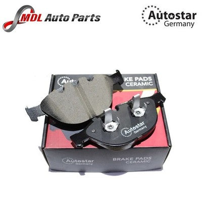 Autostar Germany Ceramic Front Brake Pad Set 34116763652 for BMW Alpina B7 E65 7