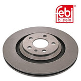 Febi 43909 Brake Disc Rear Axle High Performance Fits Audi A6 2006 - 2011