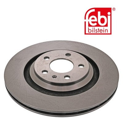 Febi 43909 Brake Disc Rear Axle High Performance Fits Audi A6 2006 - 2011