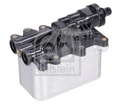 Febi 185186 Oil Cooler Automatic Transmission Fits BMW 5 Series 2007 - 2009