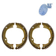 Blueprint ADA104114 Brake Shoes Rear Axle Premium Fits Jeep Wrangler 2011 - 2024